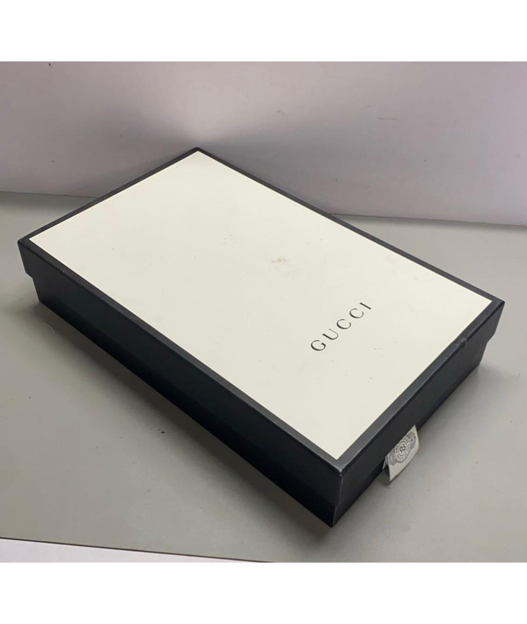 GUCCI Мульти кеды из экзотической кожи, фото 4