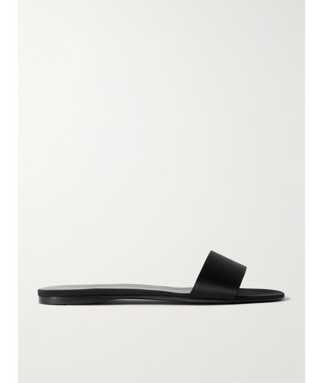 THE ROW Черные шлепанцы, фото 6