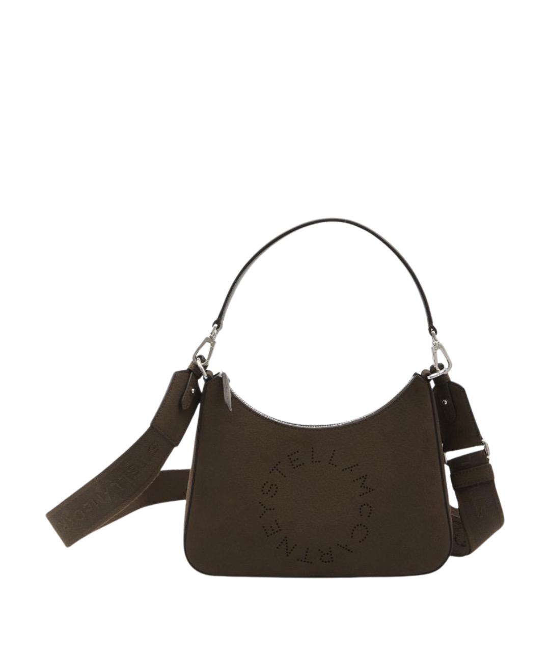 STELLA MCCARTNEY Коричневая сумка через плечо из искусственной кожи, фото 1