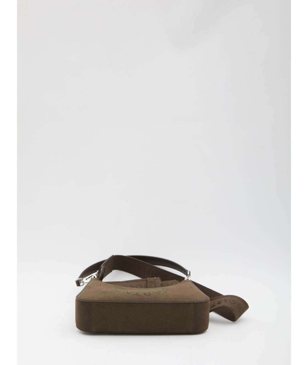 STELLA MCCARTNEY Коричневая сумка через плечо из искусственной кожи, фото 3