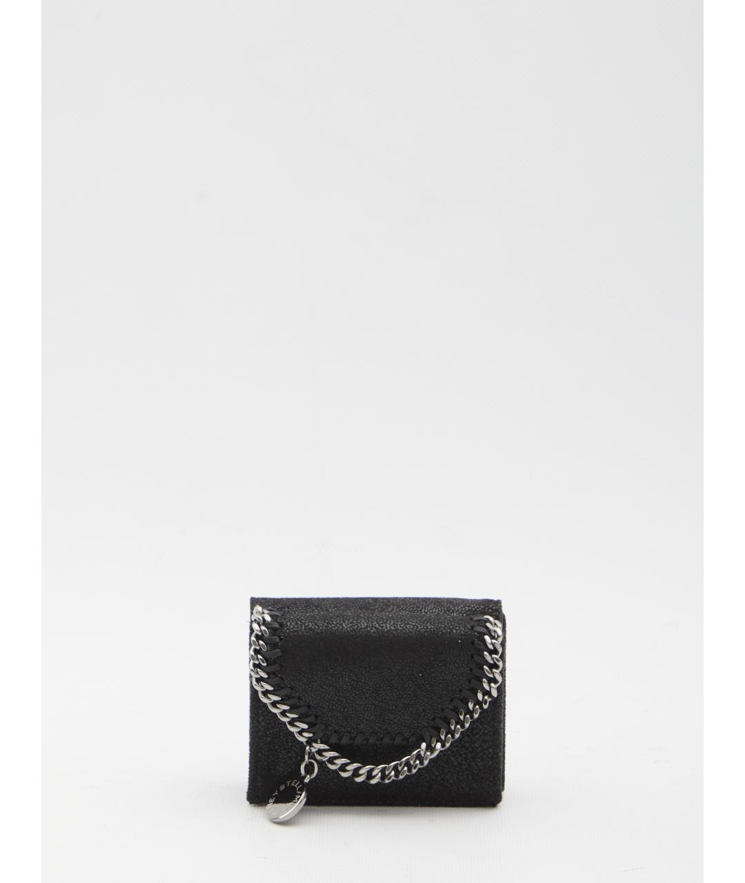 STELLA MCCARTNEY Черный кошелек из искусственной кожи, фото 5