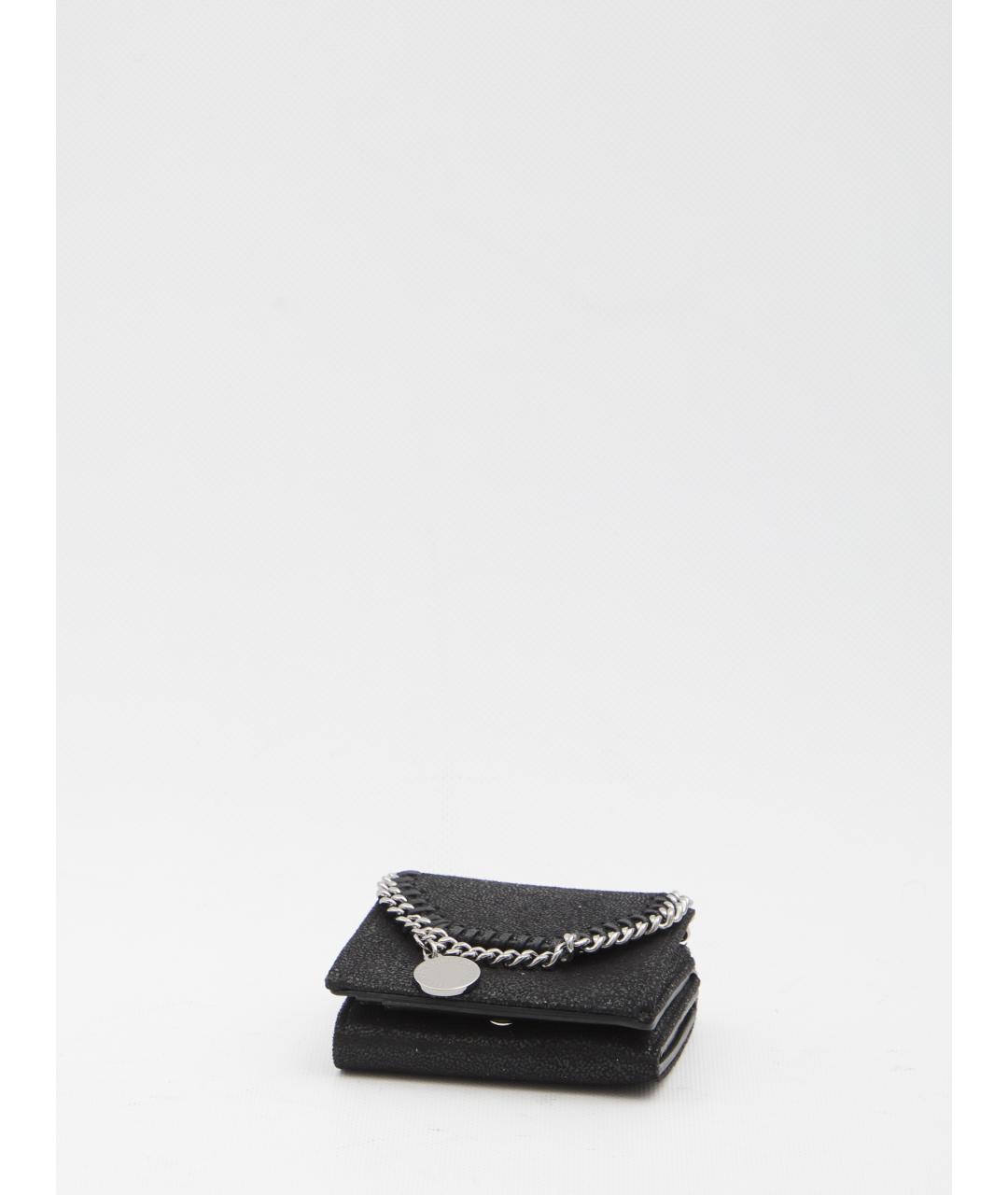STELLA MCCARTNEY Черный кошелек из искусственной кожи, фото 3