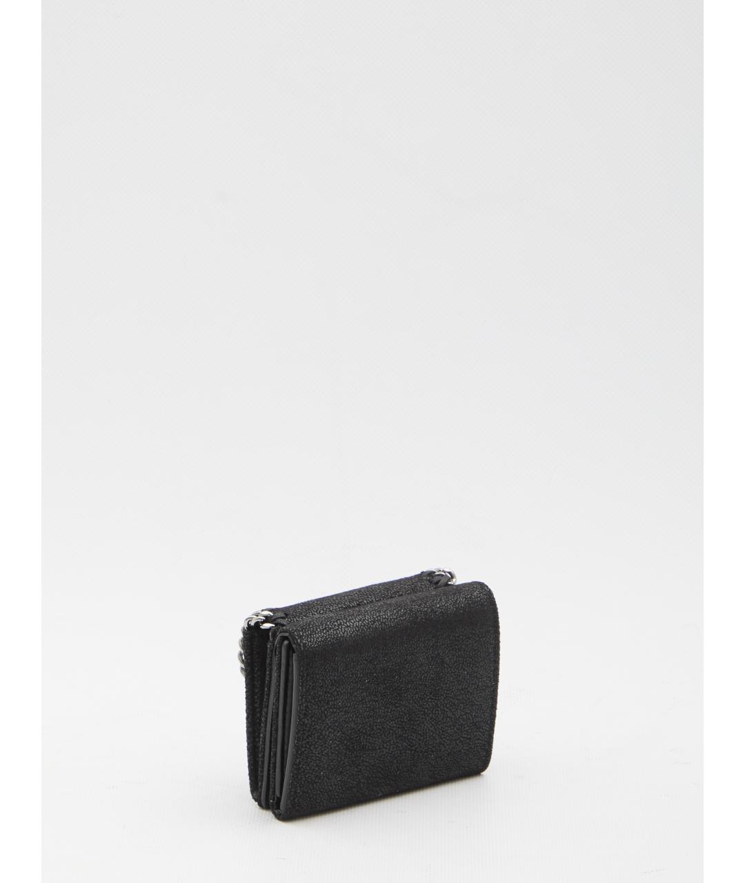 STELLA MCCARTNEY Черный кошелек из искусственной кожи, фото 2