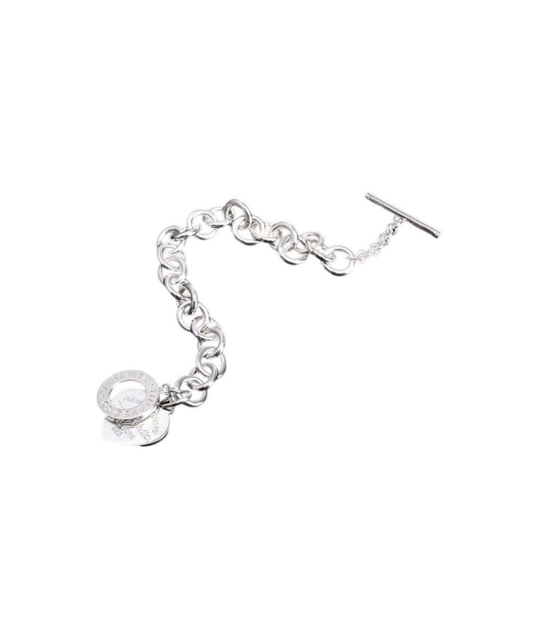 TIFFANY&CO Серебрянный серебряный браслет, фото 3