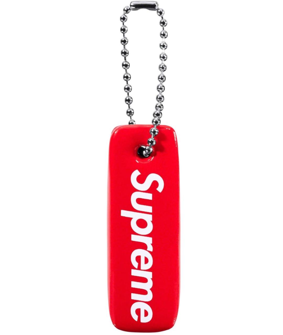 SUPREME Красный брелок, фото 4