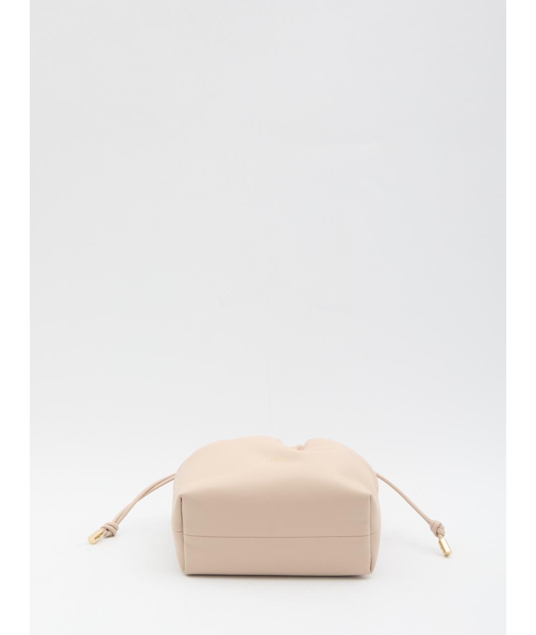 CHLOE Розовая кожаная сумка через плечо, фото 3