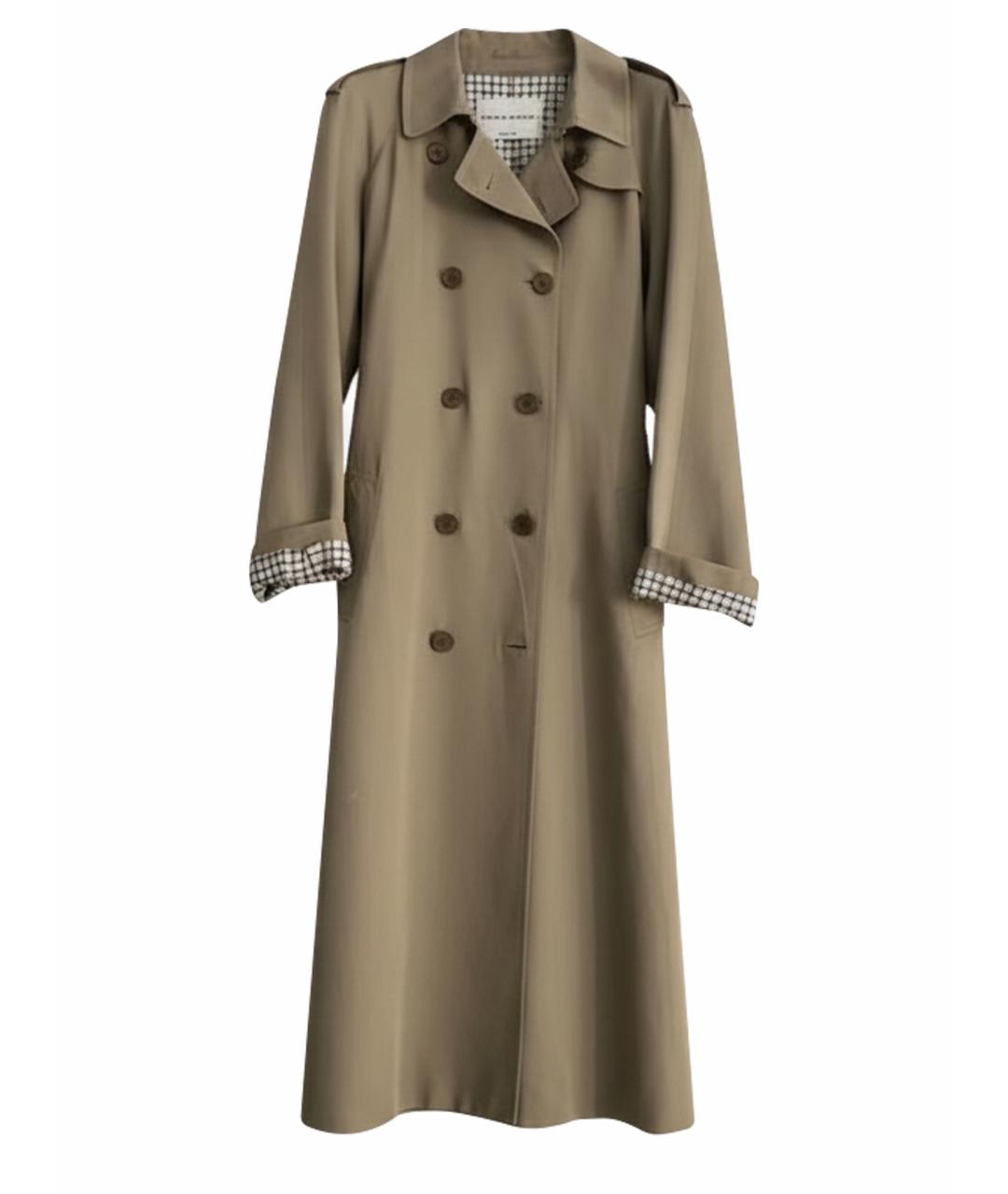 SONIA RYKIEL Бежевый хлопковый тренч/плащ, фото 6