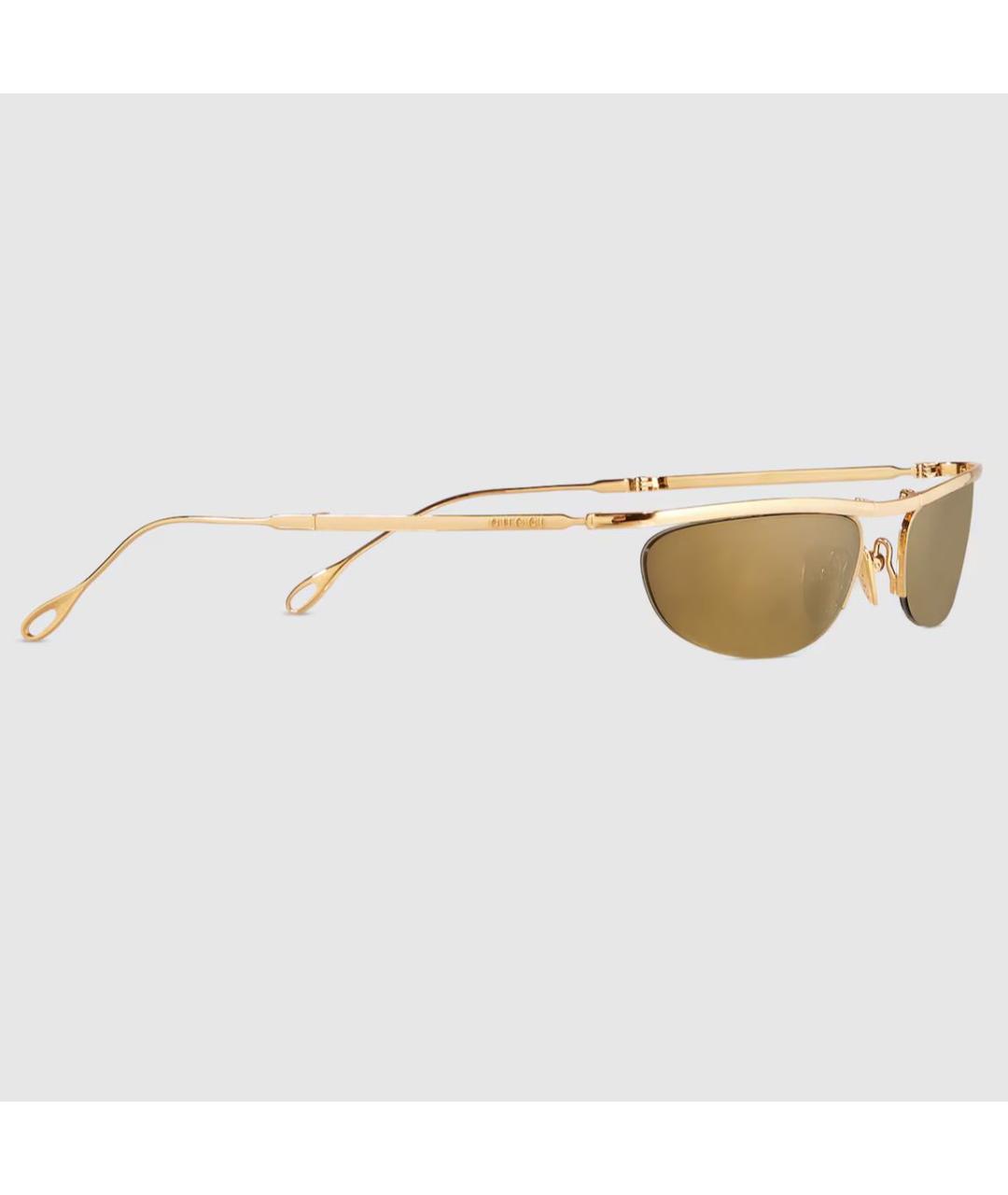 GUCCI Бежевые солнцезащитные очки, фото 2