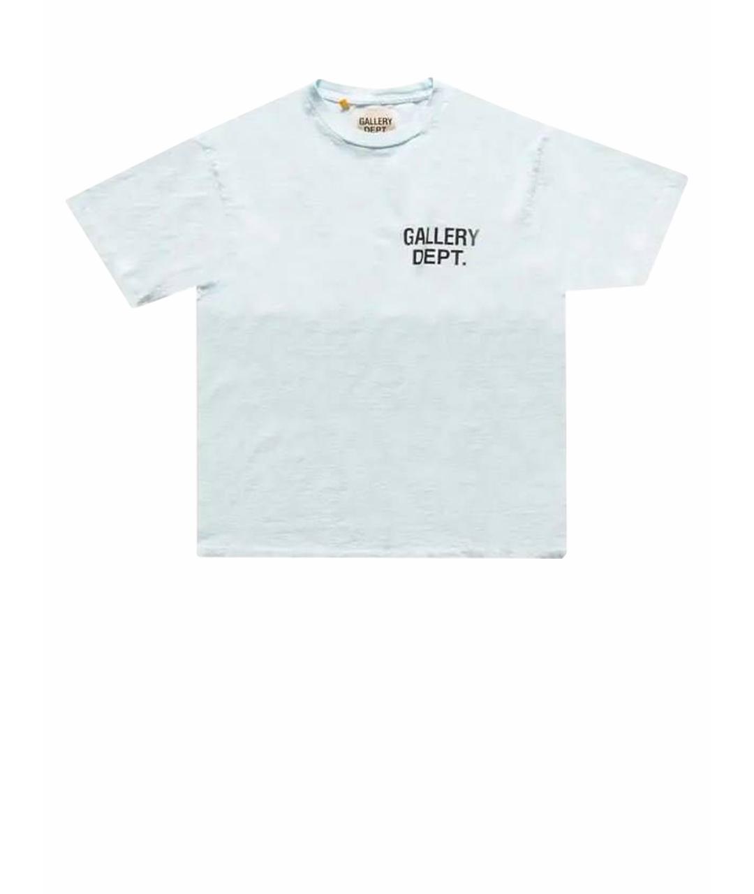 Gallery Dept Белая хлопковая футболка, фото 1