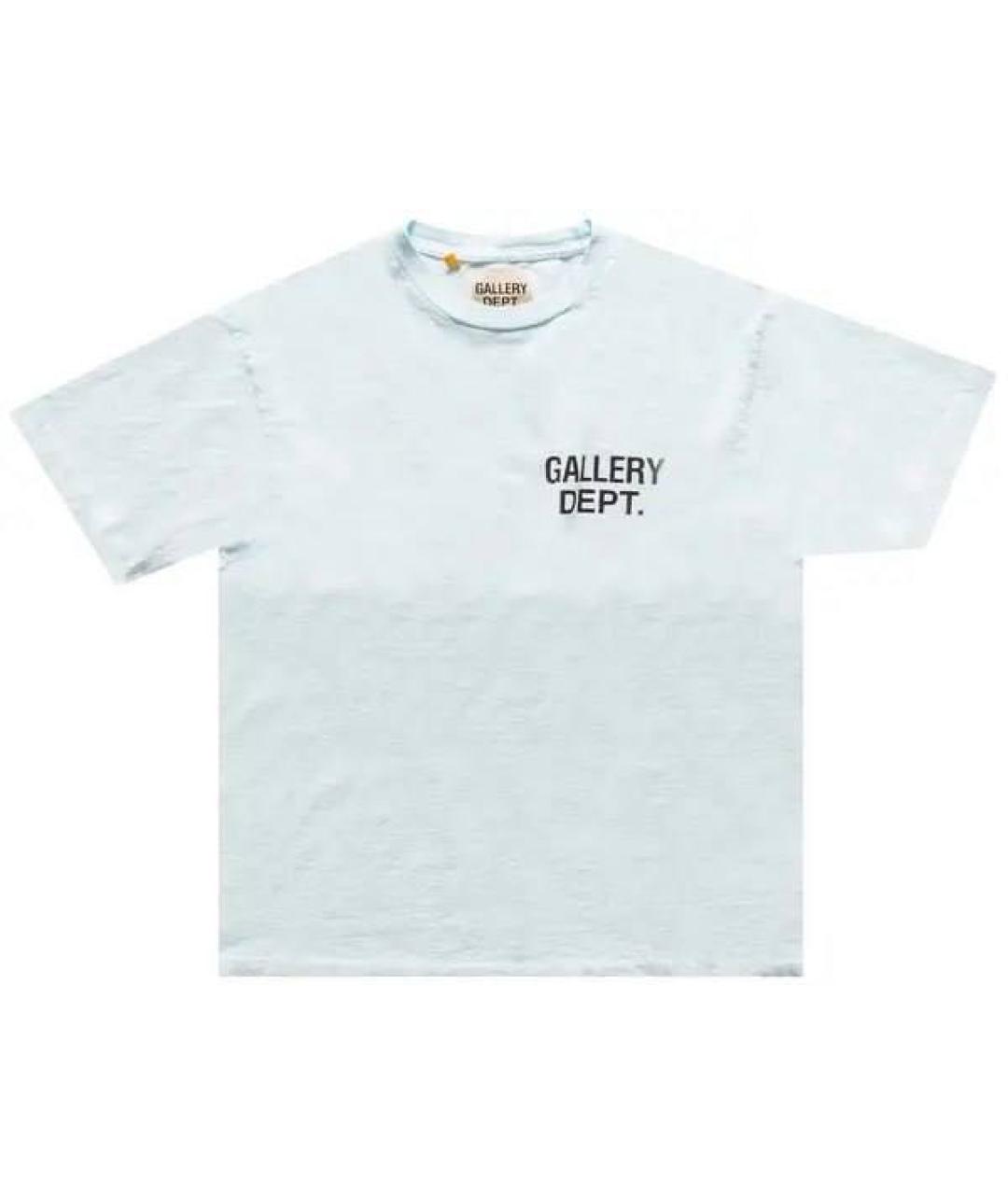 Gallery Dept Белая хлопковая футболка, фото 3