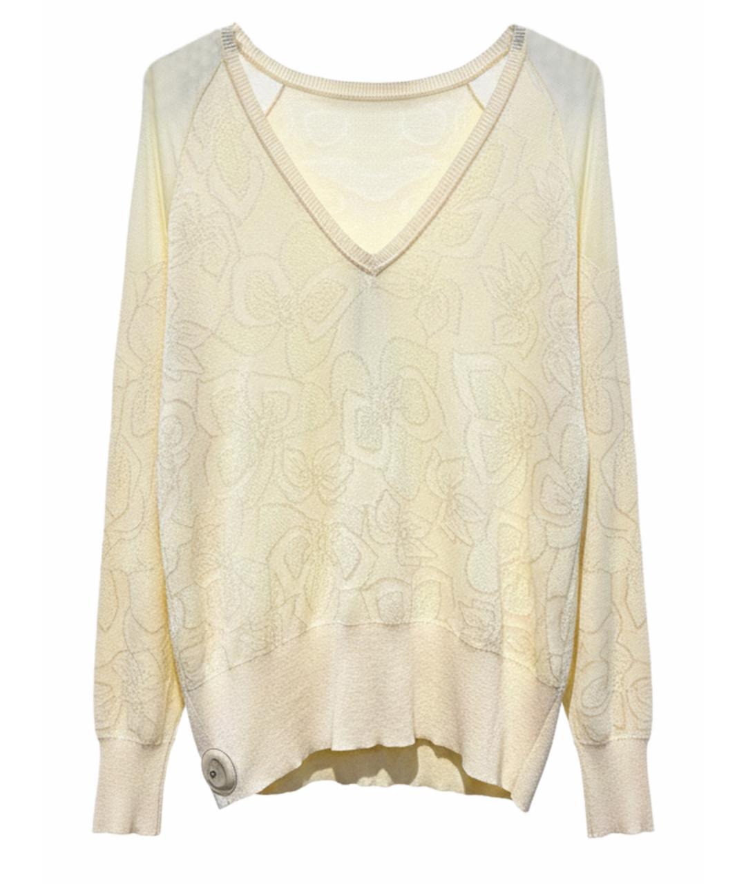 ESCADA Желтый вискозный джемпер / свитер, фото 1