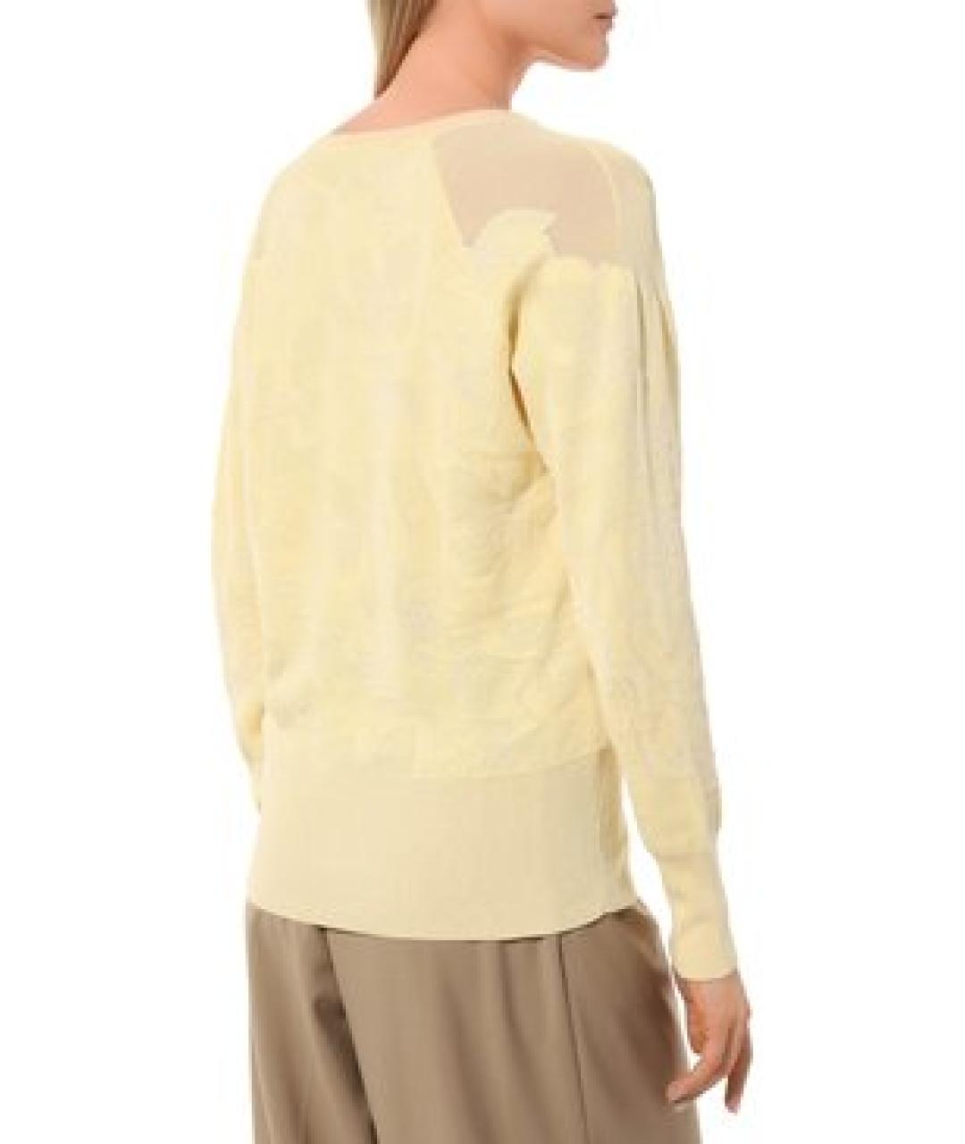 ESCADA Желтый вискозный джемпер / свитер, фото 3