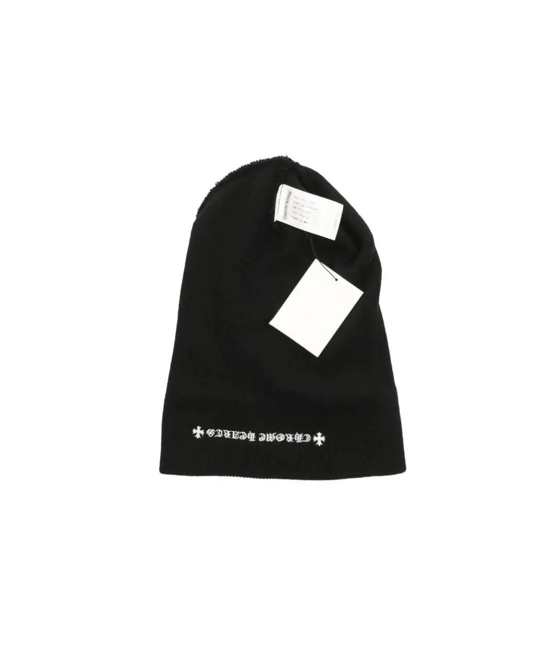 CHROME HEARTS Черная шапка, фото 4