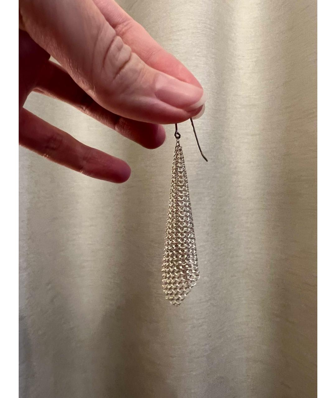 TIFFANY&CO Серебряные серебряные серьги, фото 3