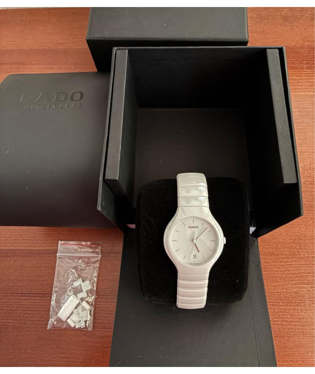 RADO Белые керамические часы, фото 6