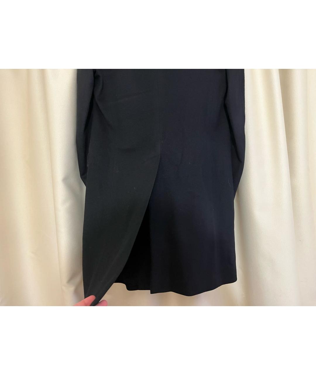 GUCCI Черное шерстяное пальто, фото 6