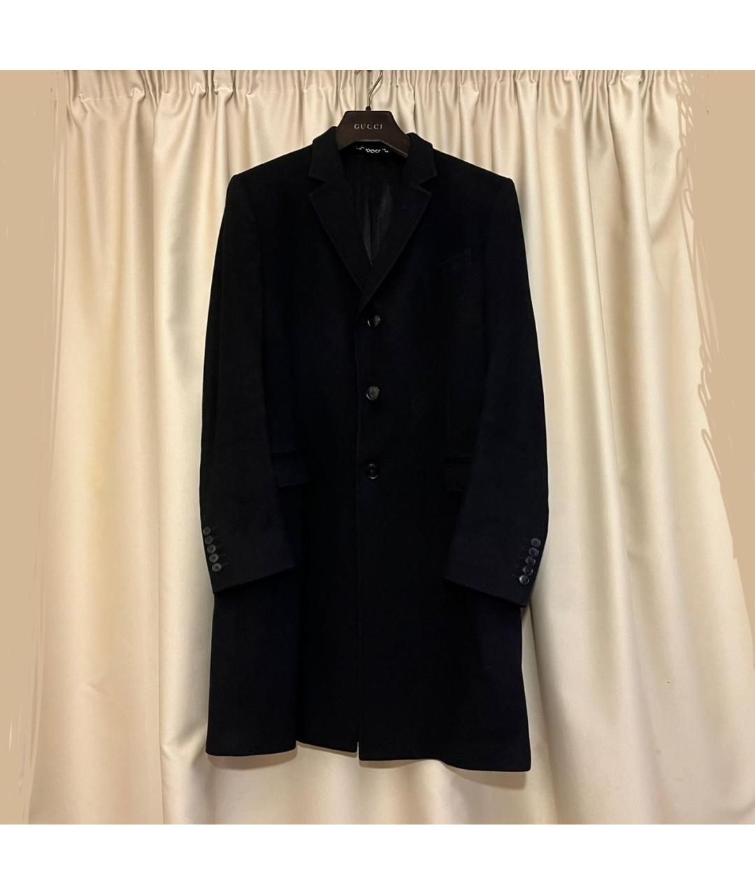 GUCCI Черное шерстяное пальто, фото 9