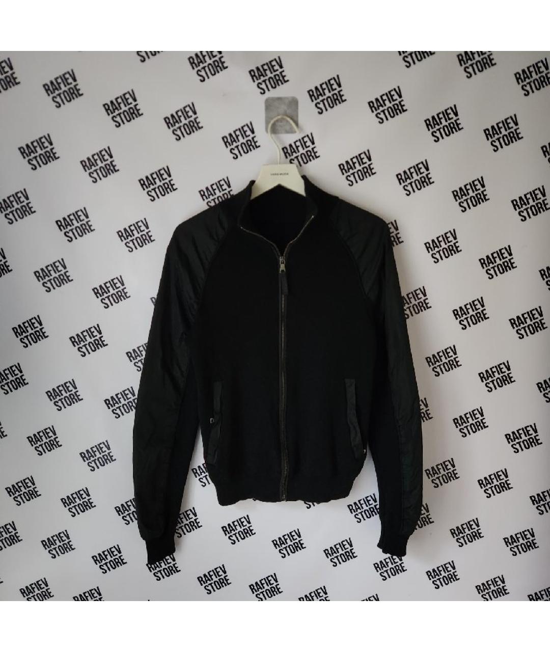 PRADA Черная шерстяная куртка, фото 8