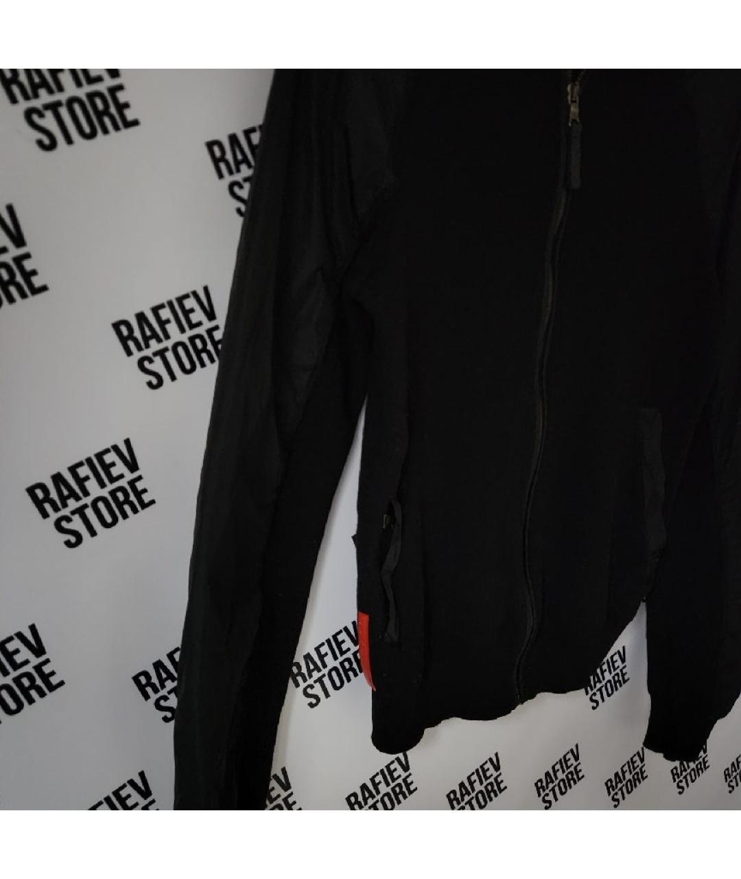 PRADA Черная шерстяная куртка, фото 4