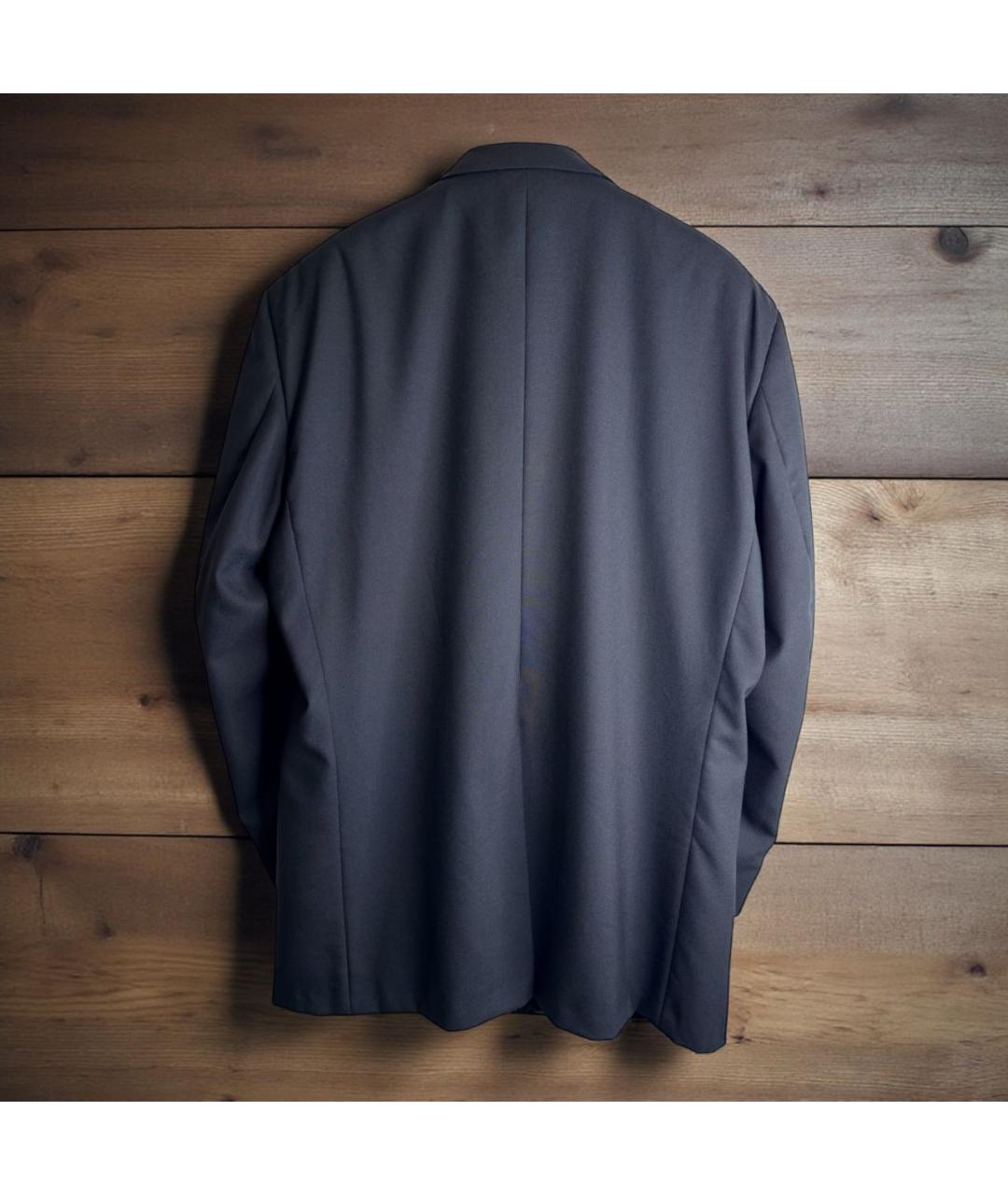 BURBERRY Черный шерстяной пиджак, фото 6