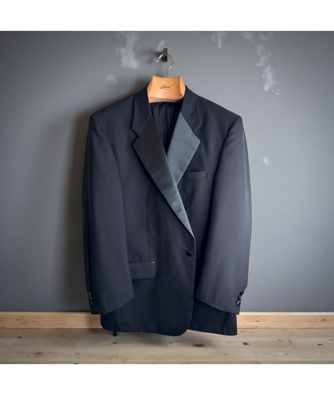 BURBERRY Черный шерстяной пиджак, фото 3