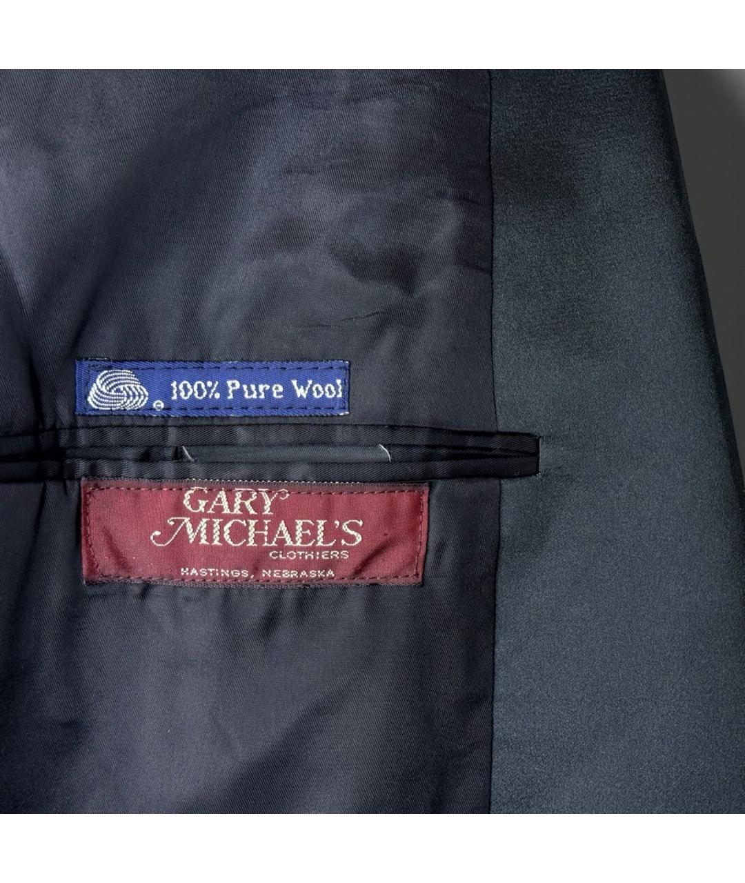 BURBERRY Черный шерстяной пиджак, фото 5