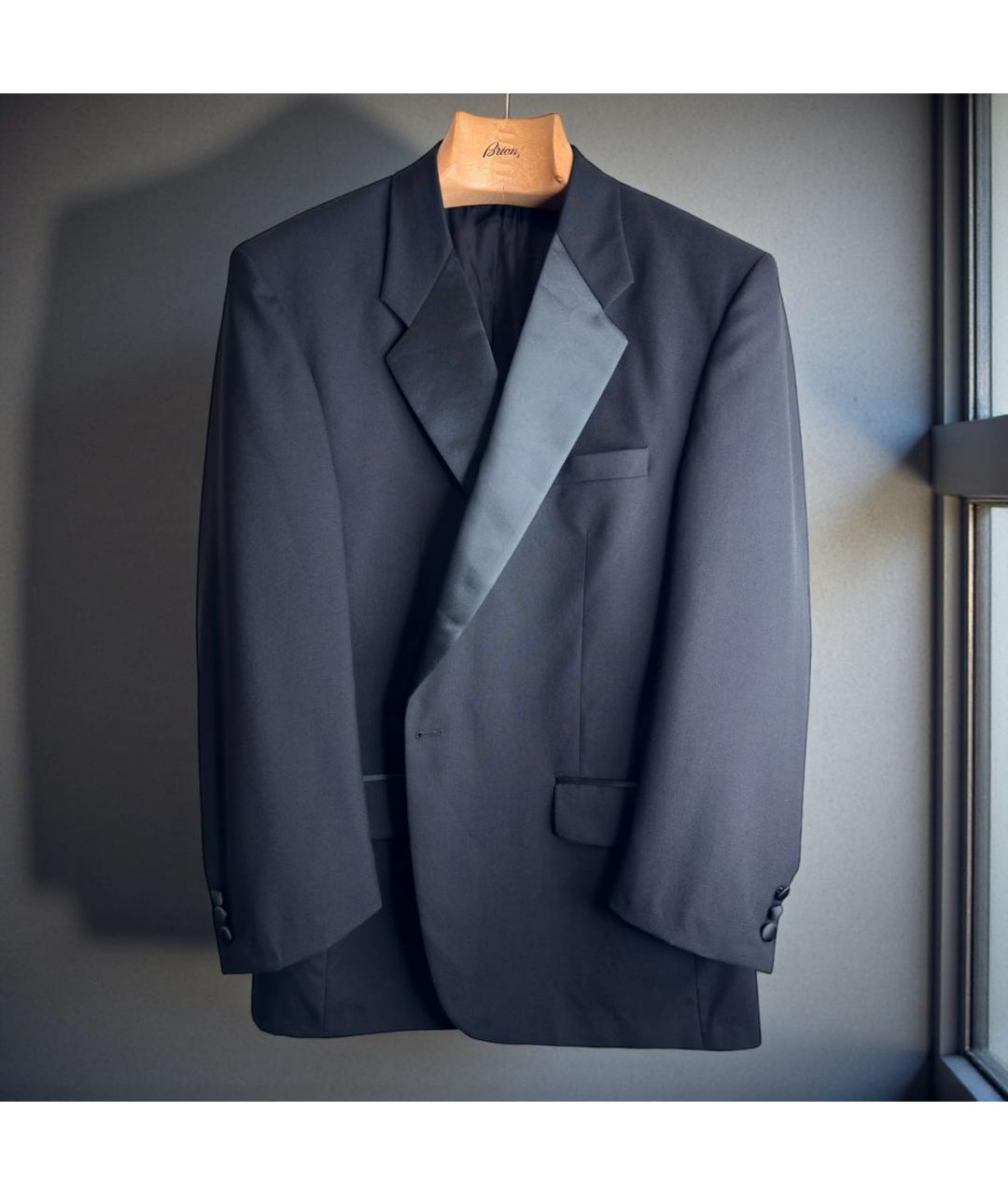 BURBERRY Черный шерстяной пиджак, фото 9