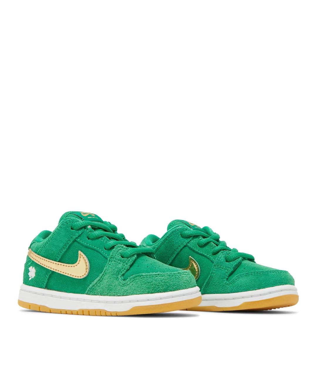 NIKE Зеленые кожаные кеды, фото 2