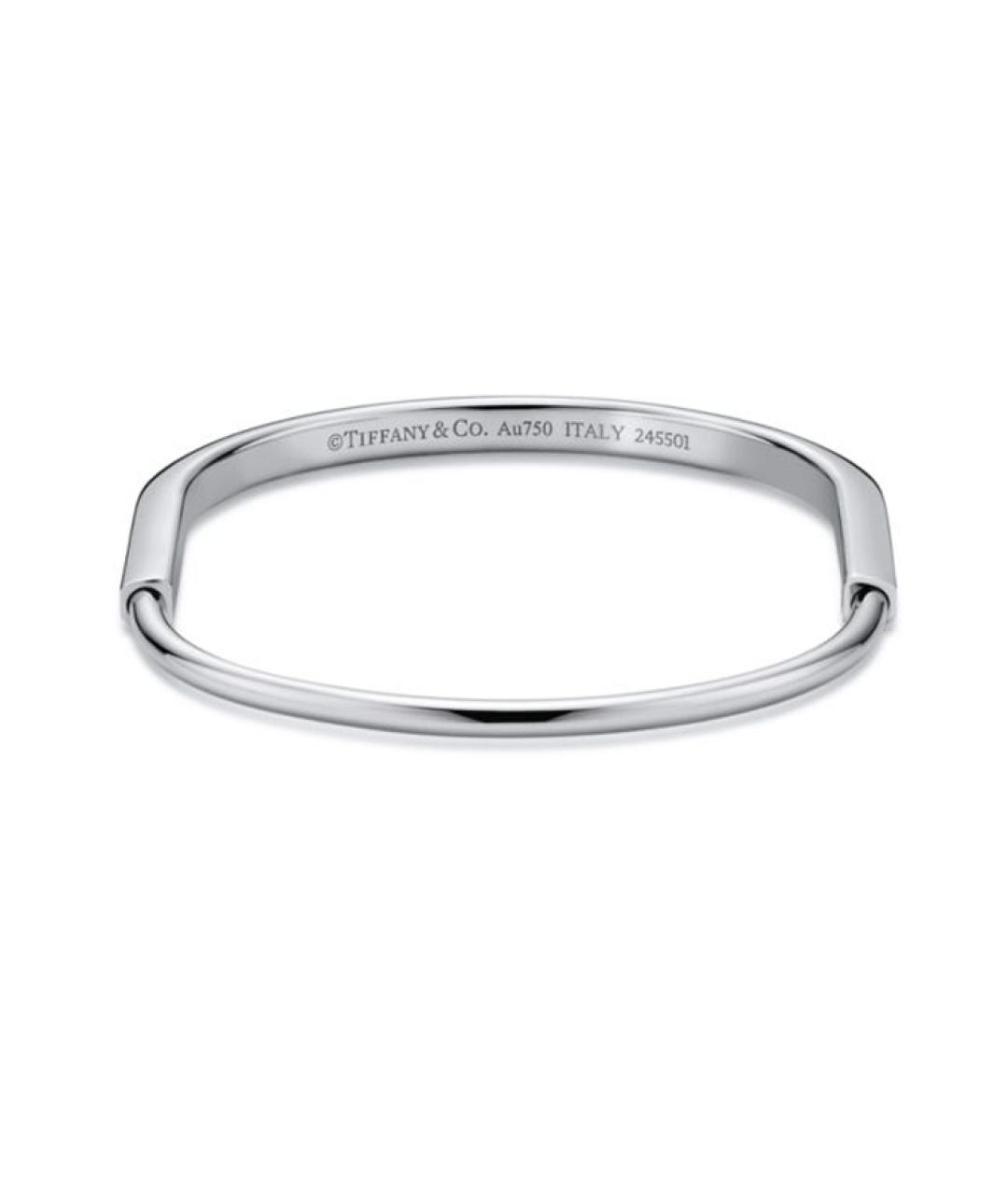 TIFFANY&CO Серебрянный браслет из белого золота, фото 2