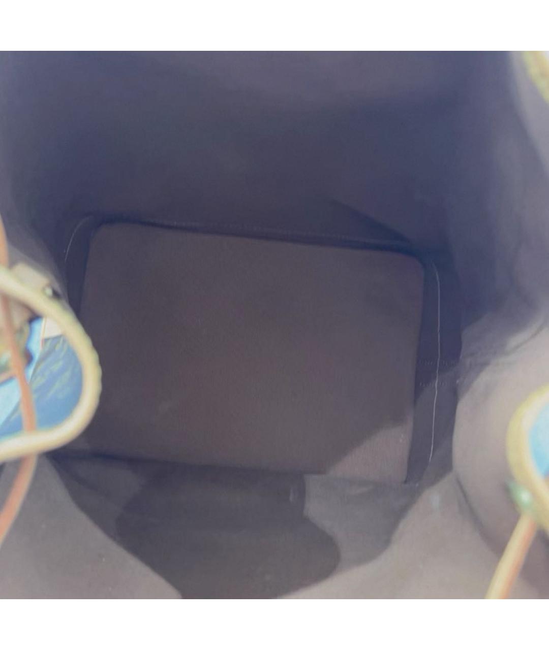 LOUIS VUITTON Коричневая сумка тоут, фото 4