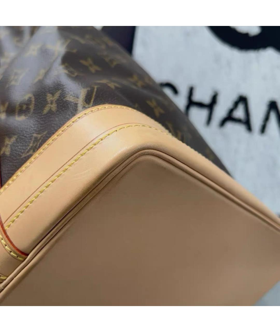 LOUIS VUITTON Коричневая сумка тоут, фото 7