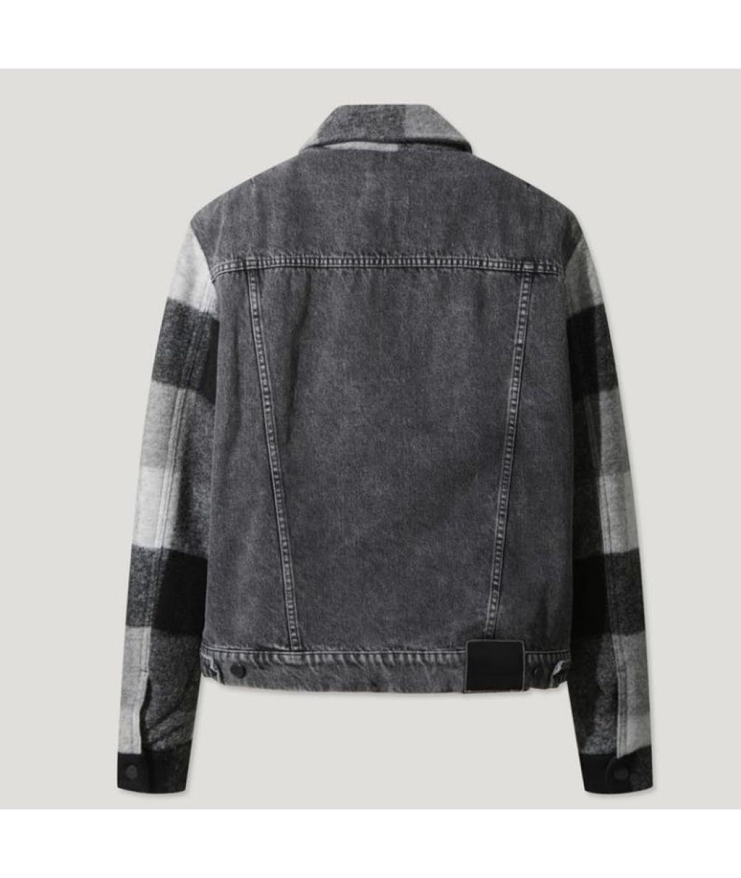 IRO Серая хлопковая куртка, фото 2