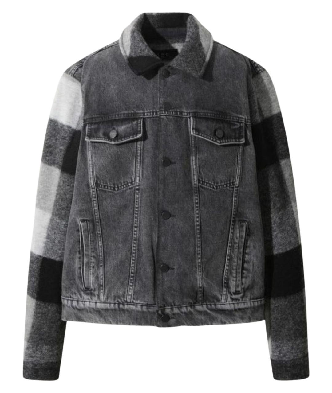 IRO Серая хлопковая куртка, фото 1