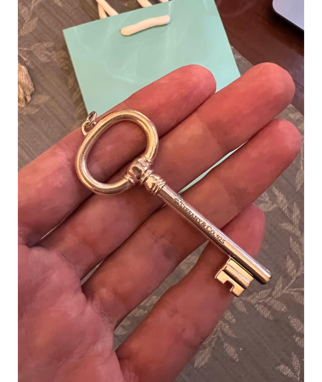 TIFFANY&CO Серебряная серебряная подвеска, фото 3