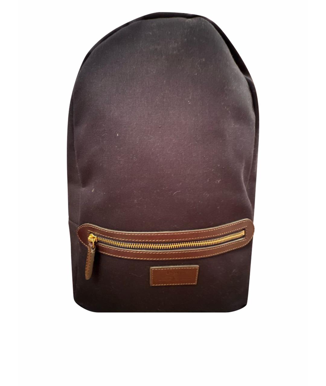 POLO RALPH LAUREN Темно-синий тканевый рюкзак, фото 1