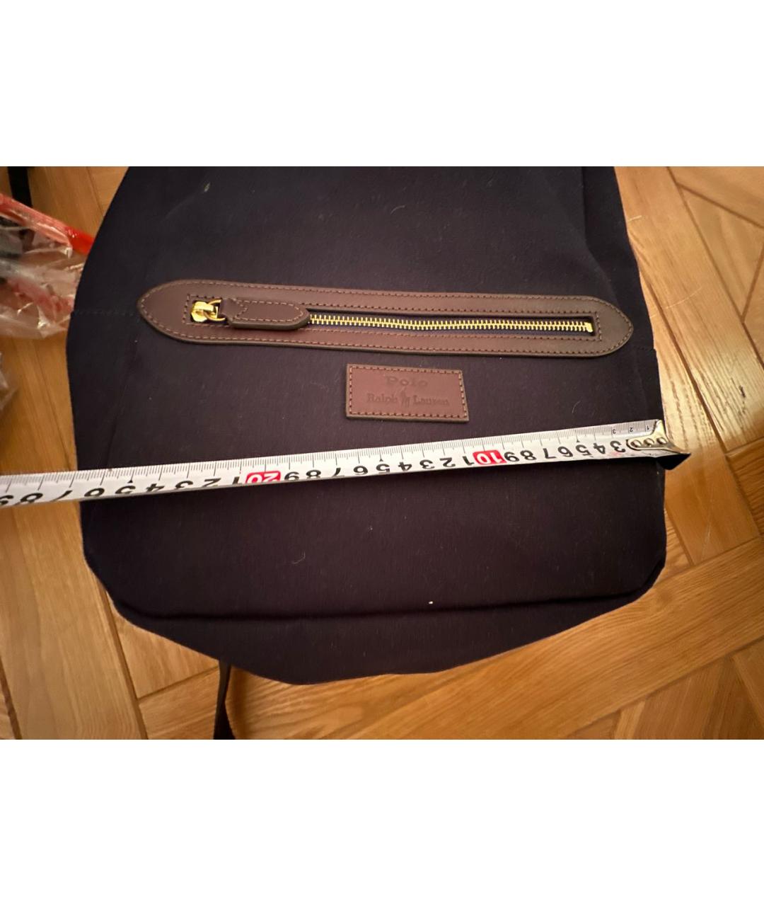 POLO RALPH LAUREN Темно-синий тканевый рюкзак, фото 7