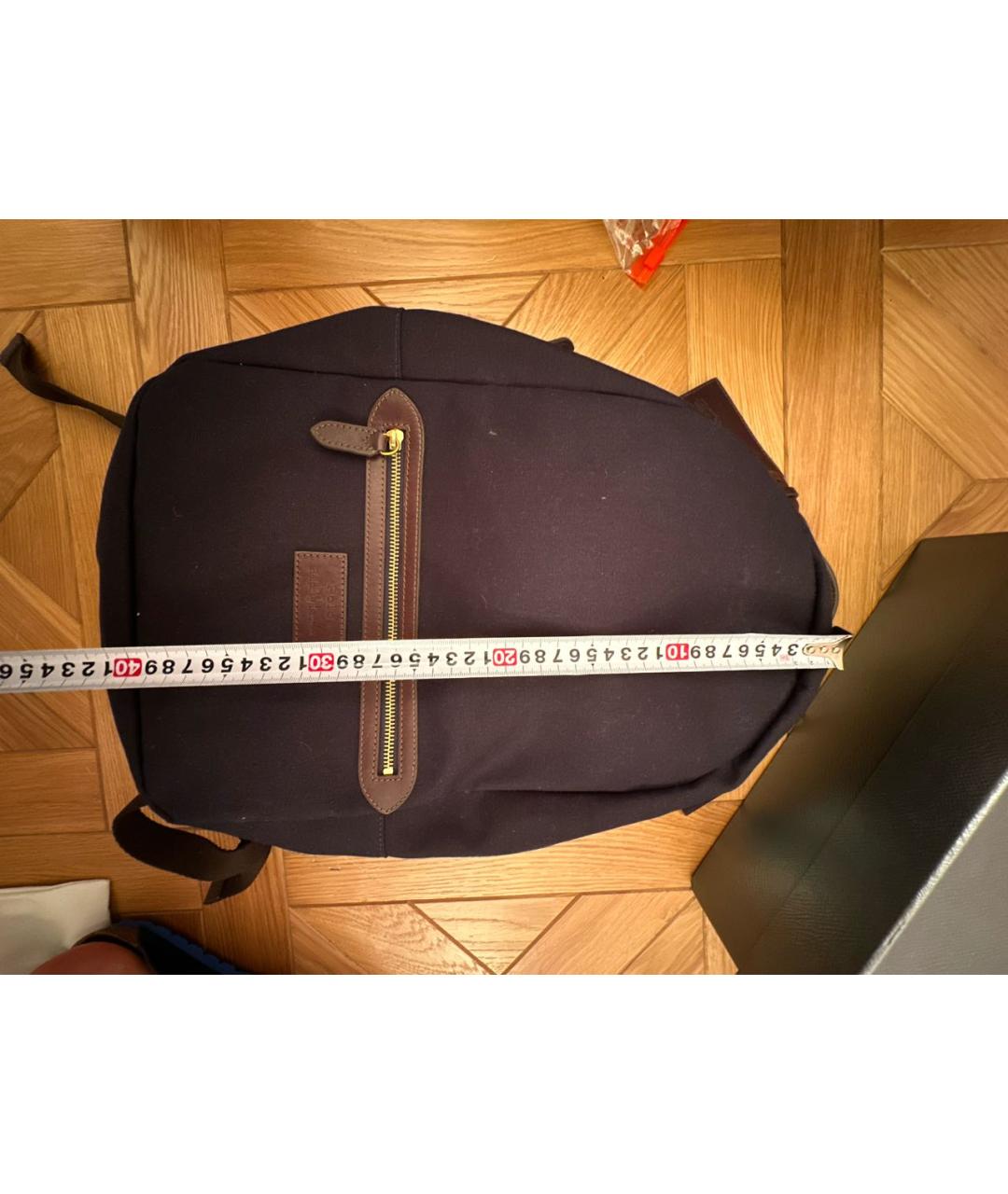 POLO RALPH LAUREN Темно-синий тканевый рюкзак, фото 5