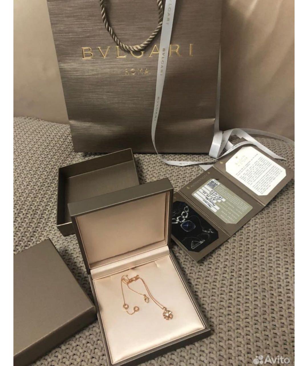 BVLGARI Золотая подвеска из желтого золота, фото 2