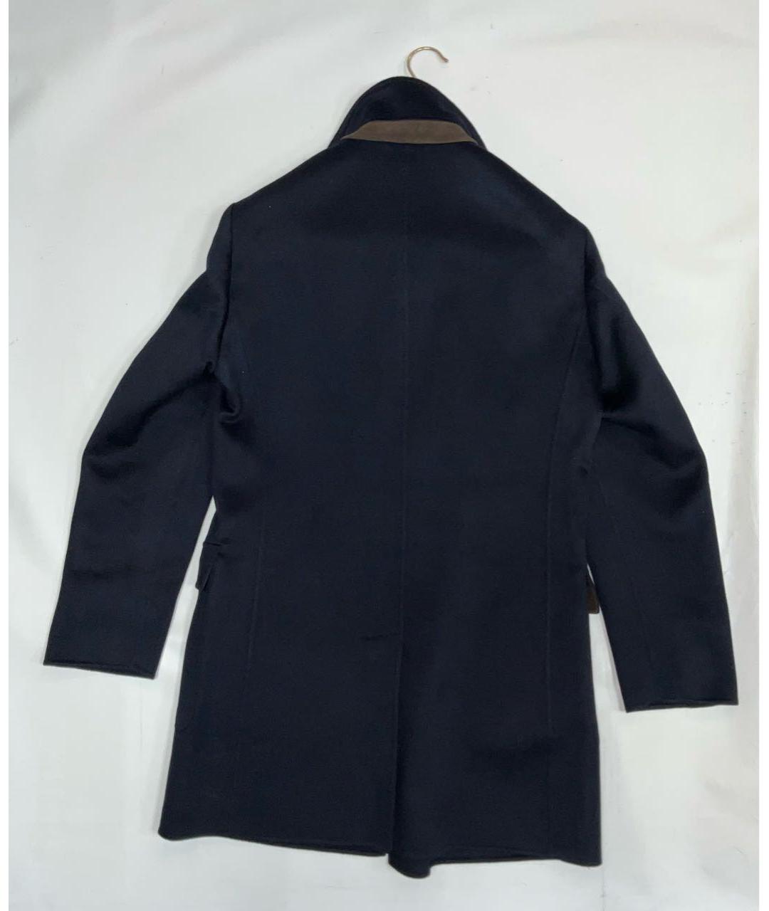 LORO PIANA Синее кашемировое пальто, фото 6