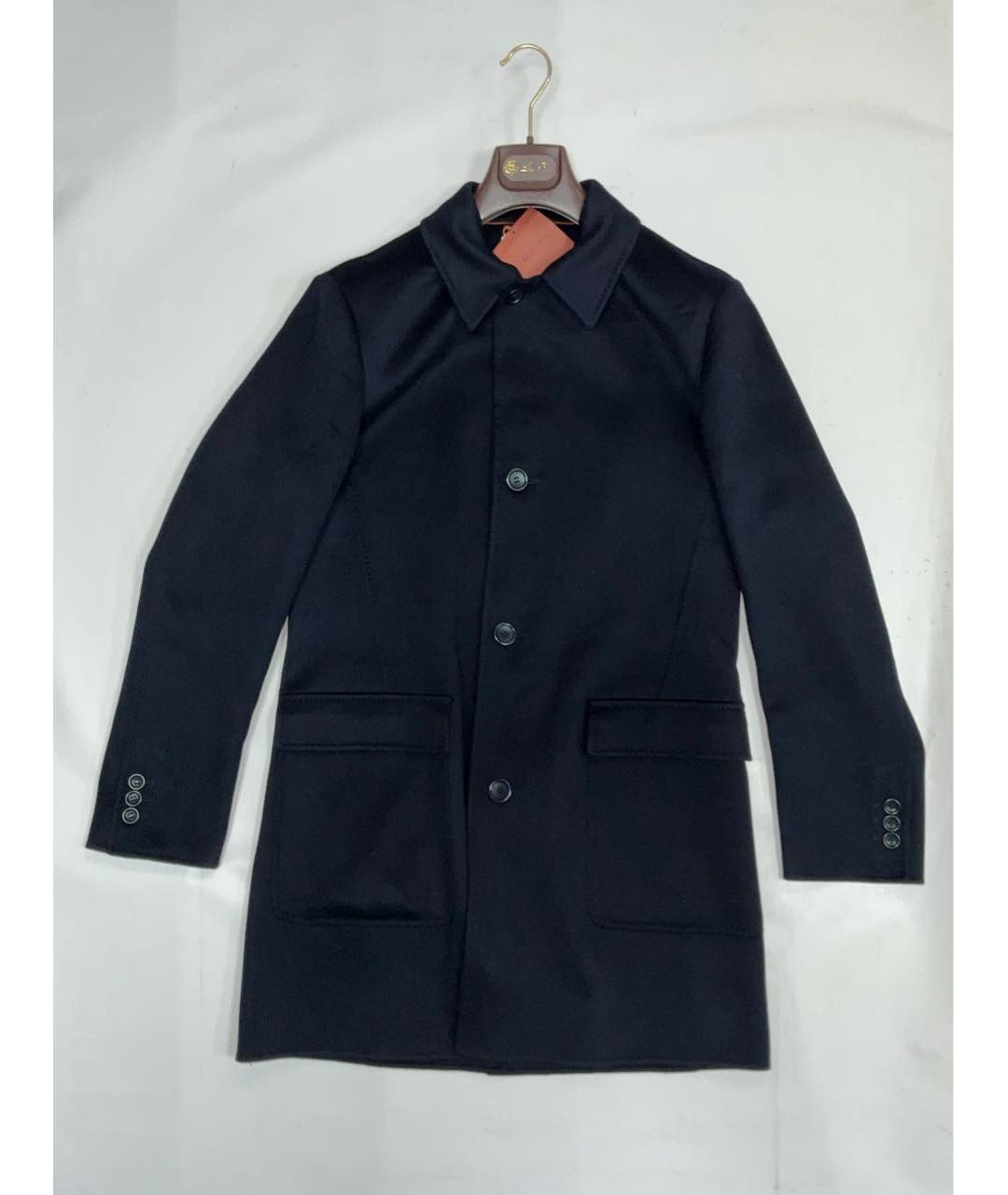 LORO PIANA Синее кашемировое пальто, фото 7