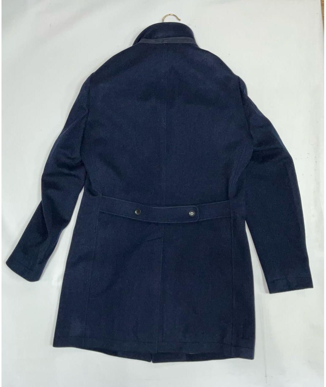 LORO PIANA Синее кашемировое пальто, фото 6