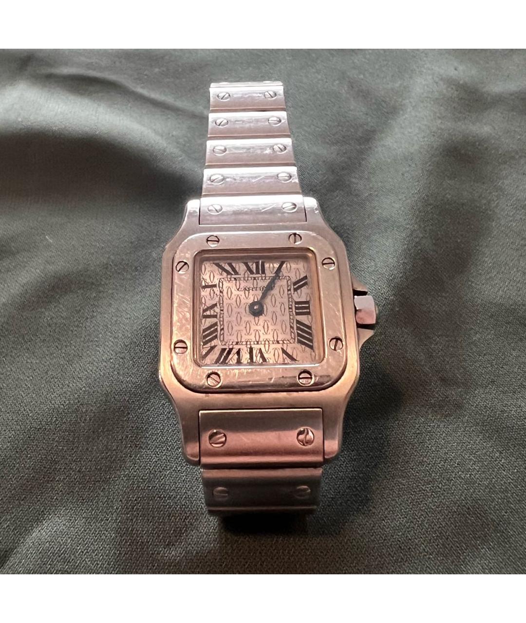 CARTIER Серебряные часы, фото 6