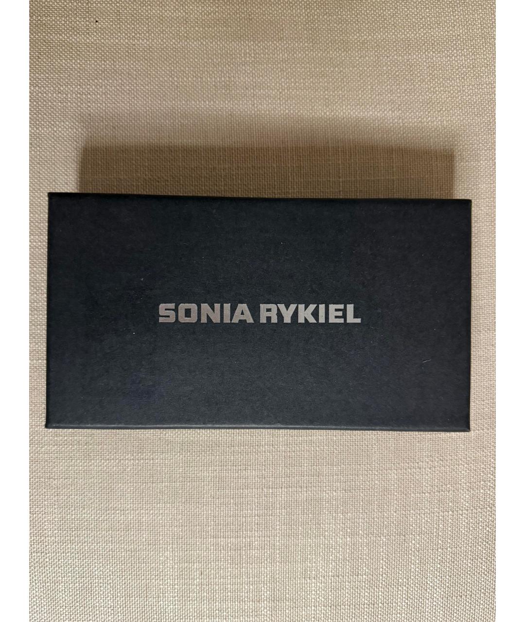 SONIA RYKIEL Горчичный кошелек из лакированной кожи, фото 3