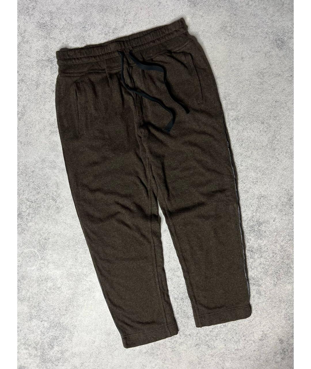 HAIDER ACKERMANN Хаки вискозные брюки узкие, фото 9