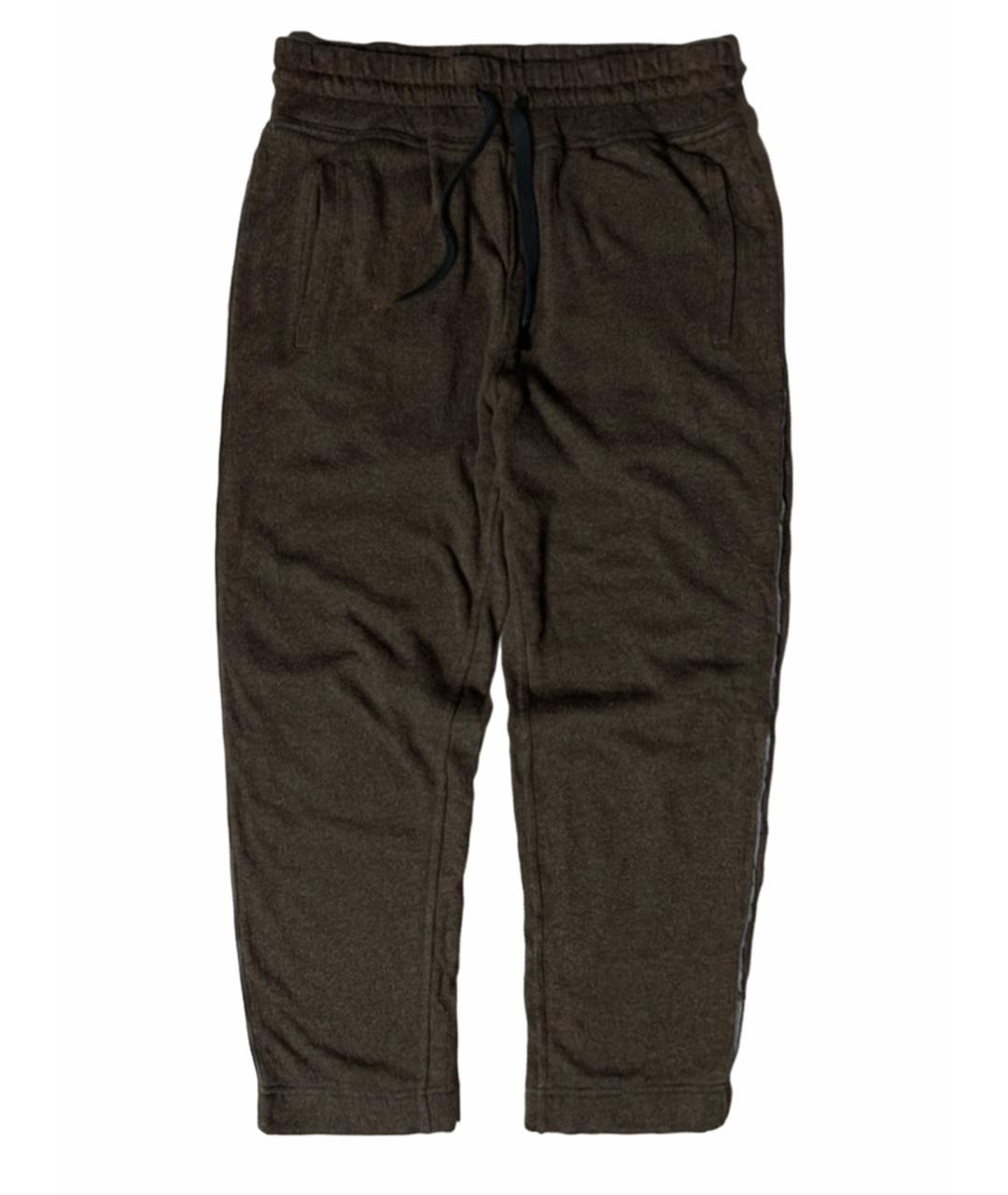 HAIDER ACKERMANN Хаки вискозные брюки узкие, фото 1