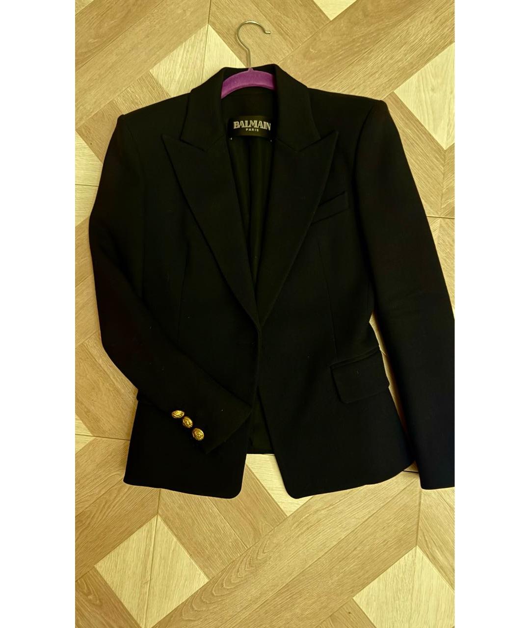BALMAIN Темно-синий жакет/пиджак, фото 2