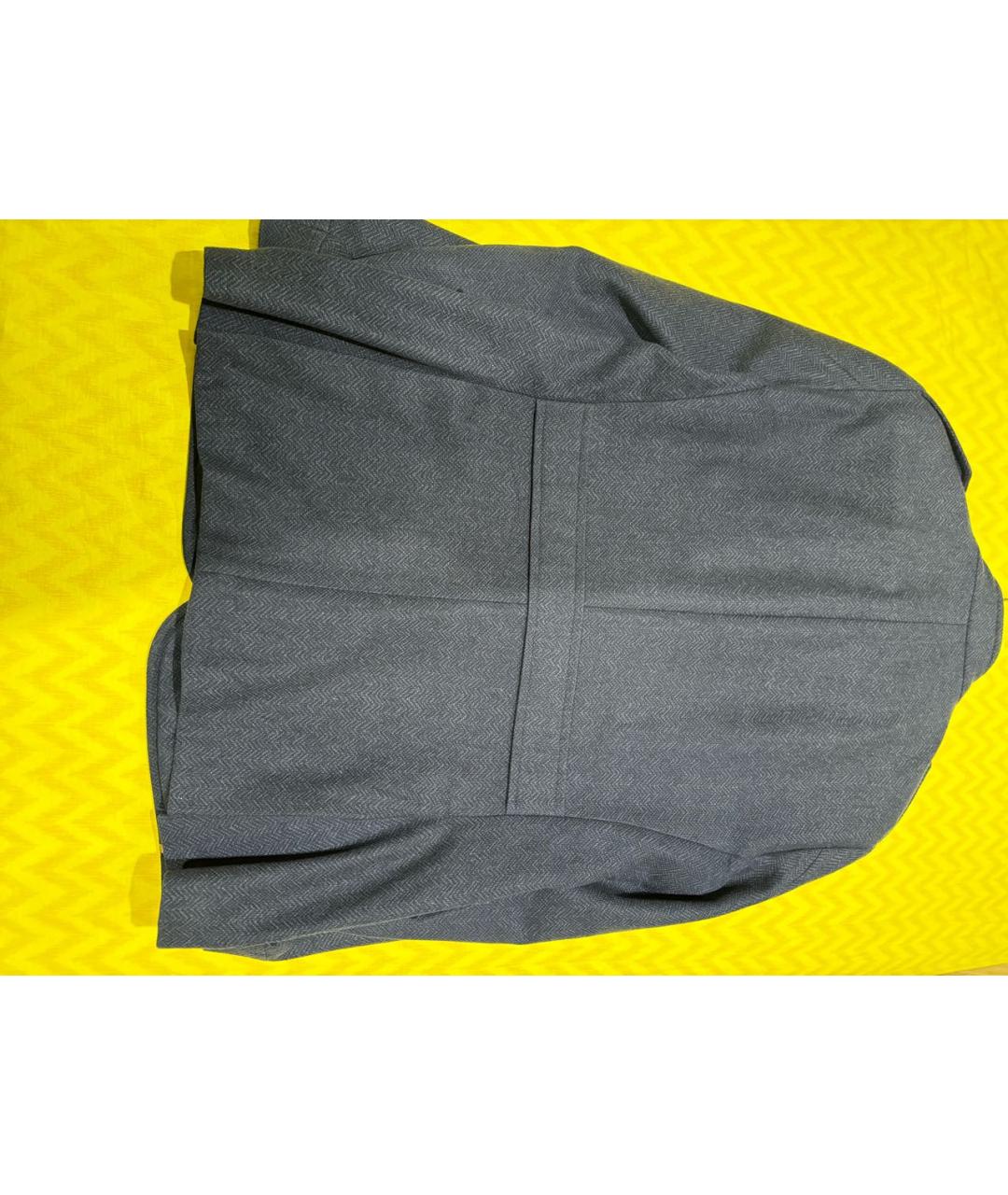 CORNELIANI Синий шерстяной пиджак, фото 5