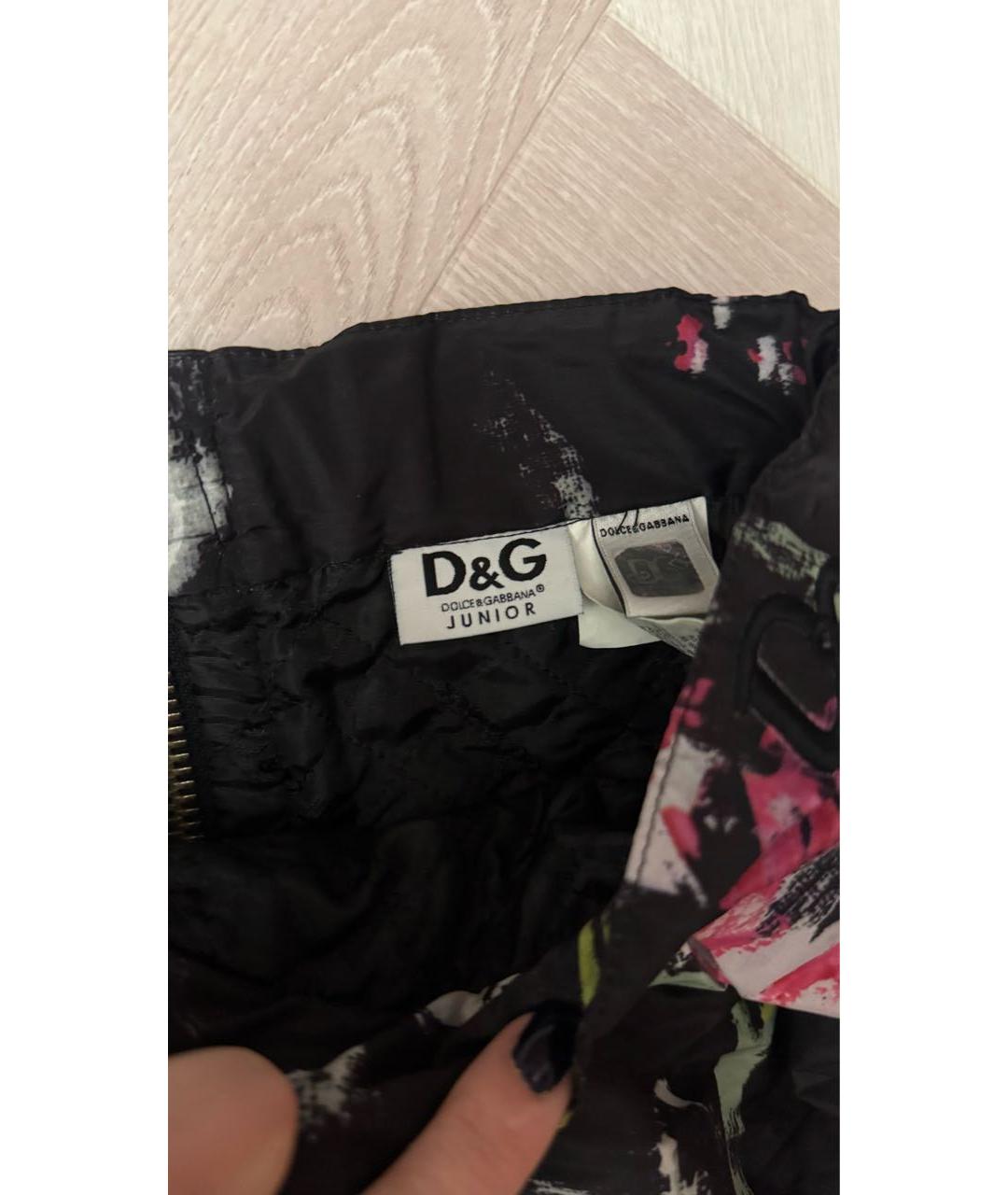 DOLCE & GABBANA KIDS Мульти юбка, фото 2