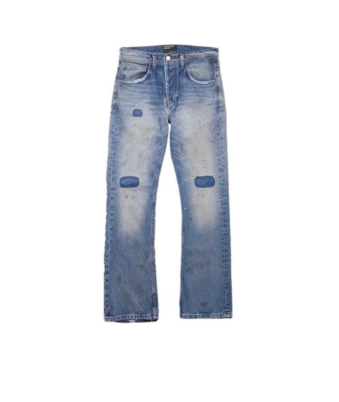 Enfants Riches Déprimés Синие хлопковые прямые джинсы, фото 5