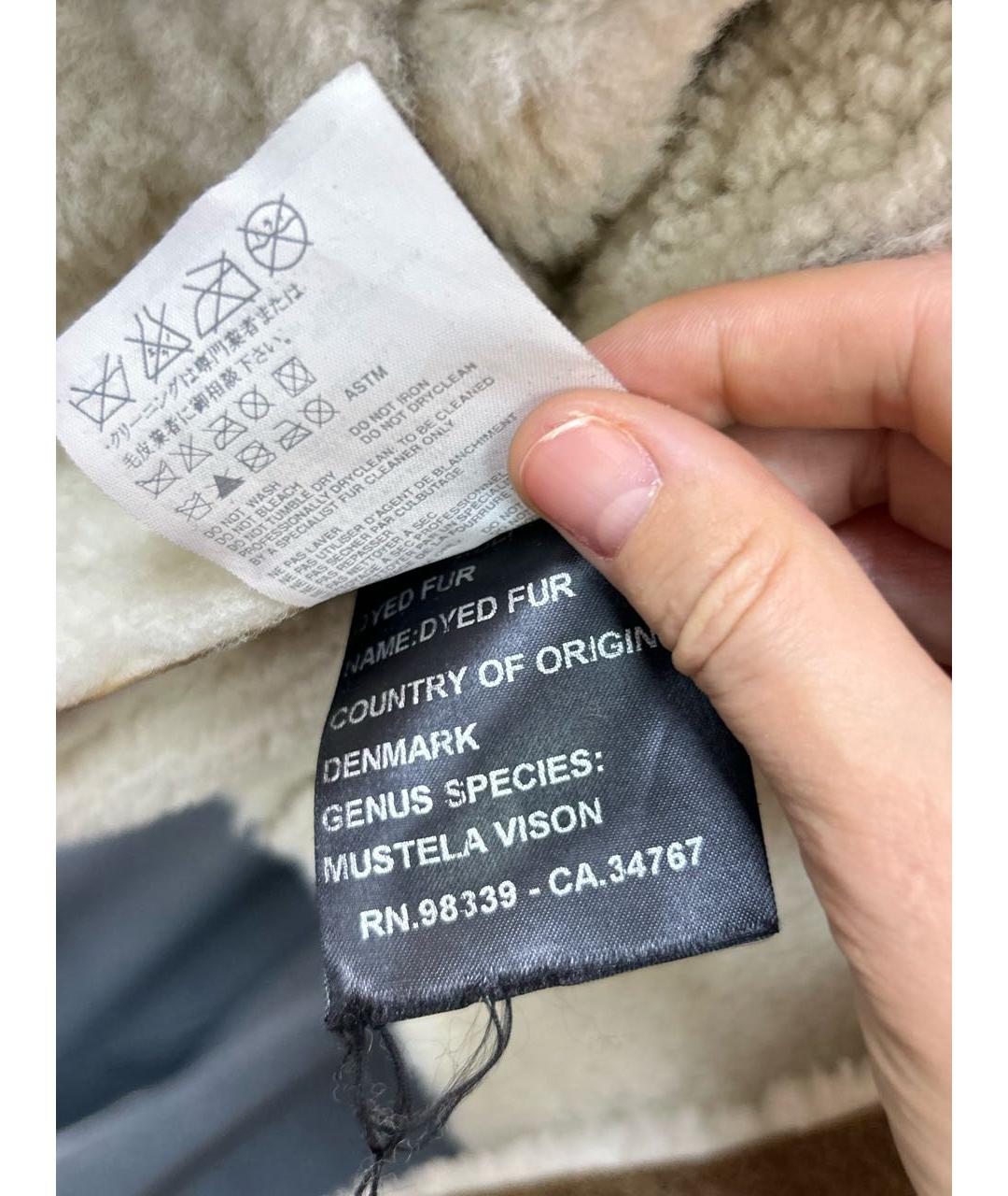 PRADA Коричневая дубленка, фото 7